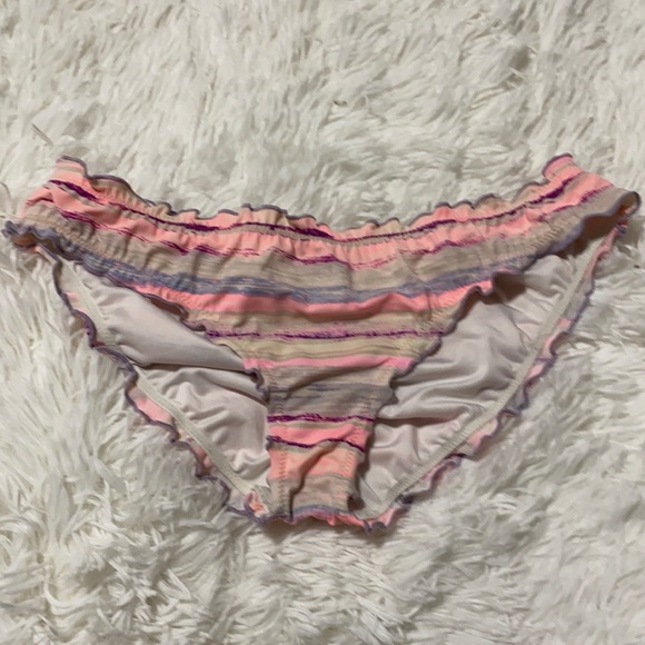 Victoria’s Secret Ruffle Cheeky Bikini Bottom